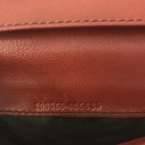 SOLD !!! Red Gucci Guccisima wallet - Picture 7 of 7